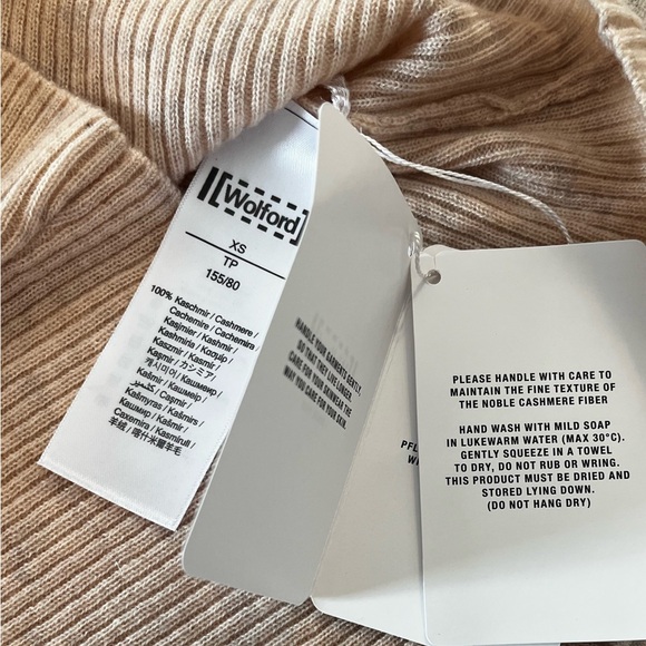 Wolford Beige Ribbed Knit Sweater - Picture 6 of 9